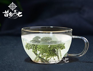 三七時(shí)令養(yǎng)生——七月三七花茶